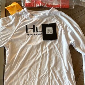 Huk White Performance Shirt